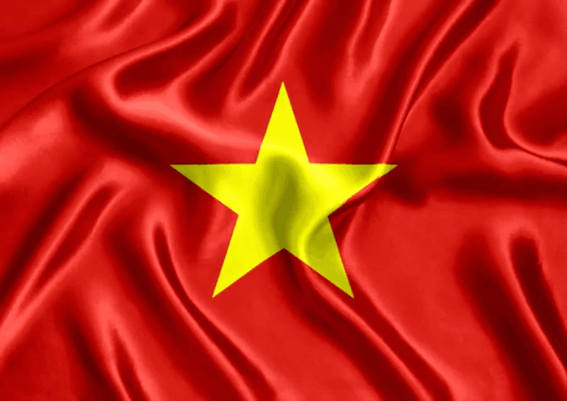 in cờ vải