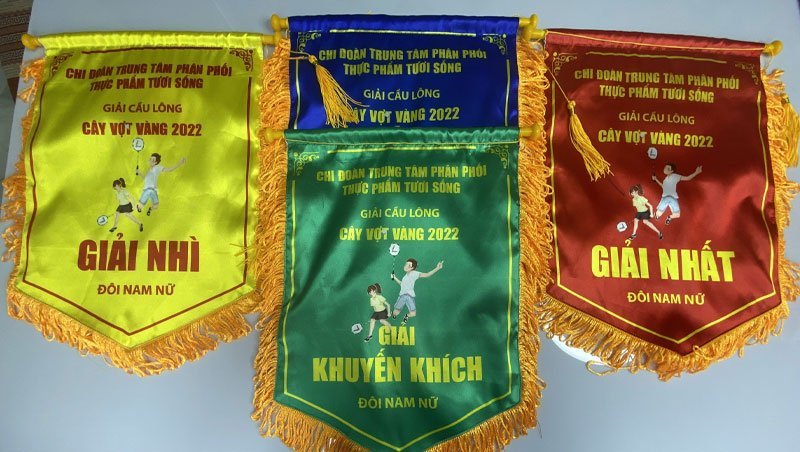 Cờ lưu niệm thể thao, hội thi: 3 mẫu thiết kế đẹp và ý nghĩa