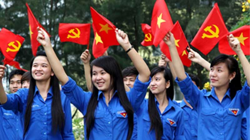 Cờ cầm tay cho lễ diễu hành.