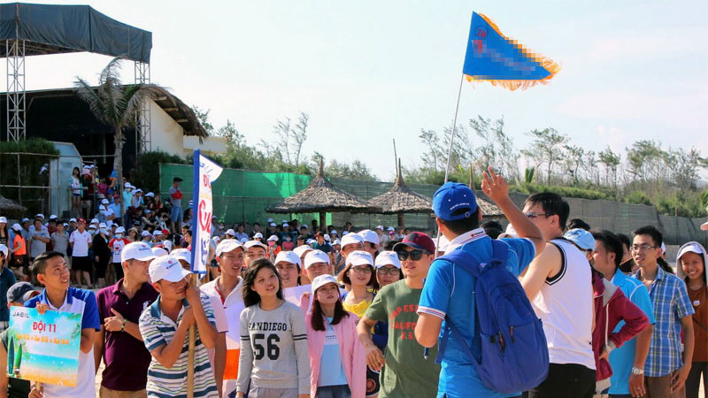 Cờ dẫn tour dành cho hướng dẫn viên