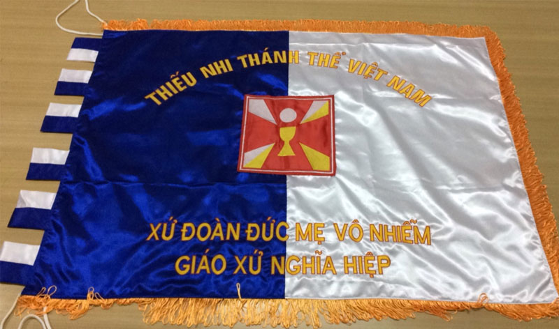 Cờ TNTT là gì? Các loại cờ Thiếu Nhi Thánh Thể và ý nghĩa 3 Cờ Xứ đoàn Thiếu Nhi Thánh Thể