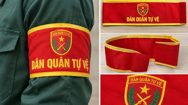 Băng đeo tay dân quân tự vệ