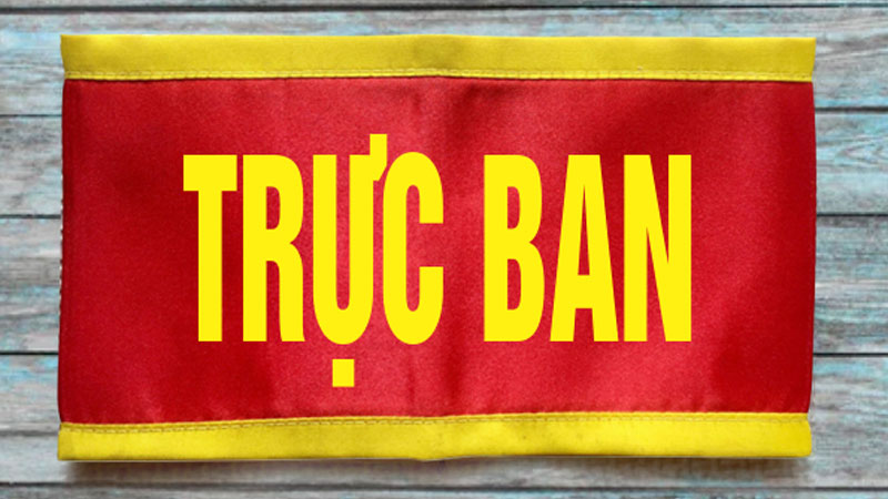 Băng đeo tay trực ban