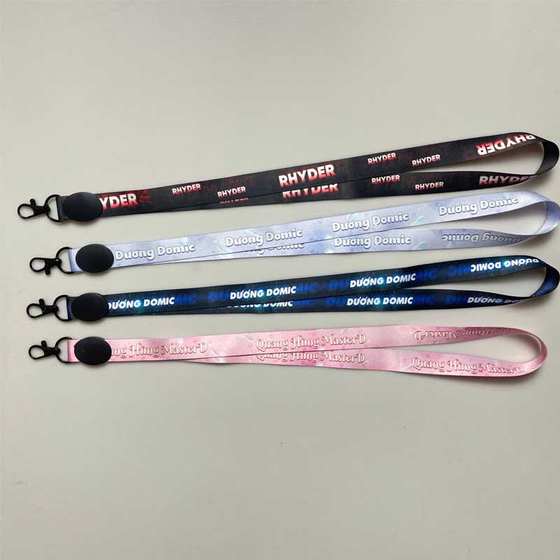 In lanyard, dây đeo thẻ theo yêu cầu, in logo 1 In lanyard, dây đeo thẻ theo yêu cầu, in logo