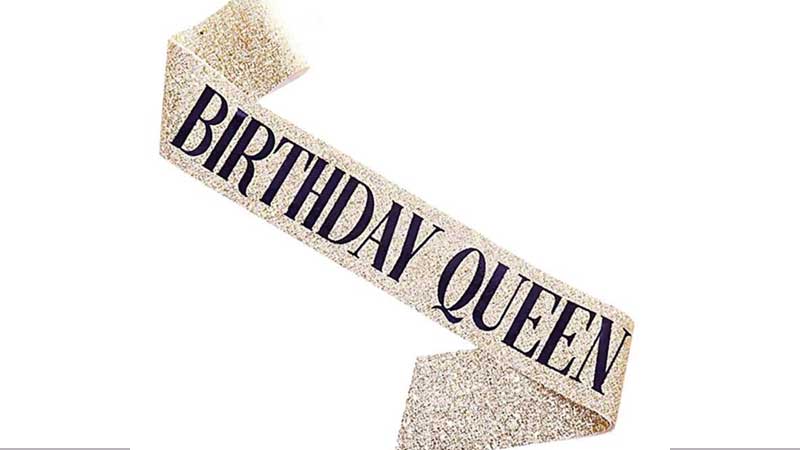 In sash, băng đeo chéo theo yêu cầu 18 Mẫu dải băng đeo chéo cho tiệc Bride to Be, Birthday Queen